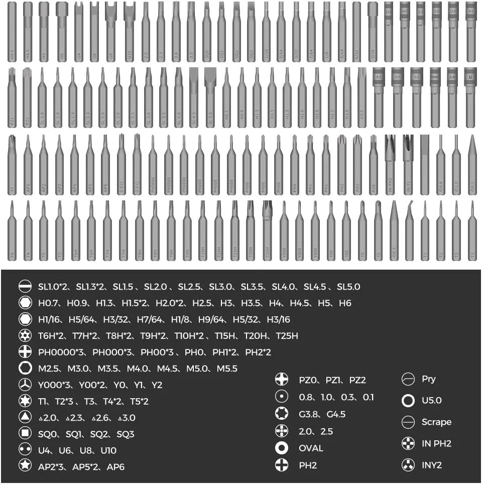 Precision Screwdriver Set (126-Piece)